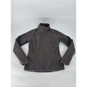 The North Face Women's Jacket Softshell Windwall Full‎ Zip Gray Size Small
